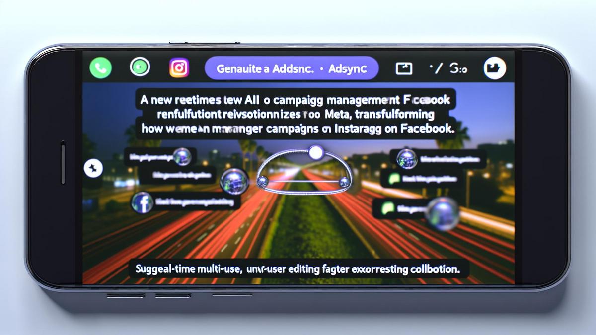 AdSync: A Meta új AI-eszköze forradalmasítja a kampánykezelést